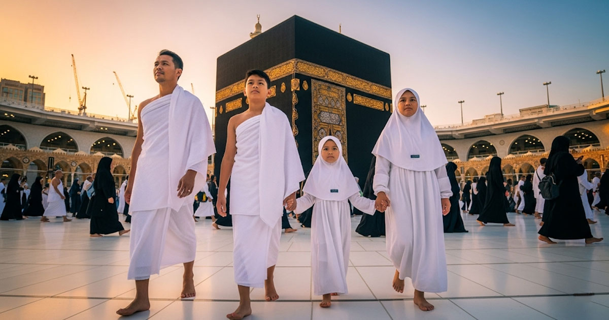 Paket Umroh Bersama Keluarga dari Palembang