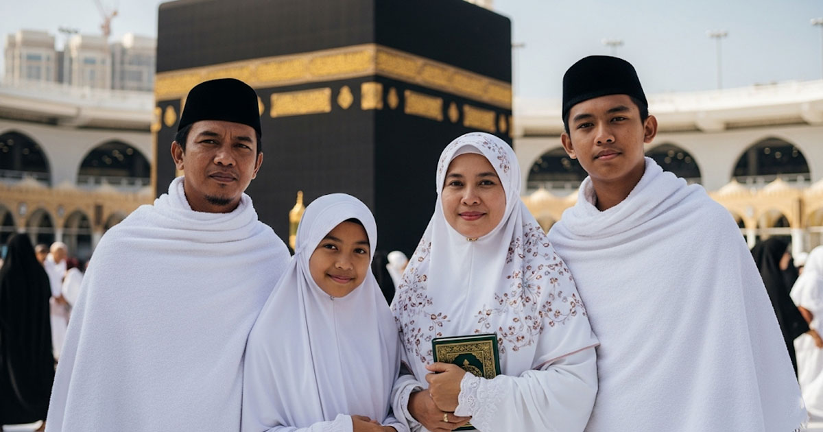 Paket Umroh Rombongan Keluarga dari Sumatera Selatan